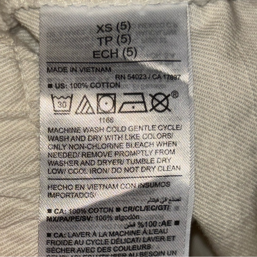 Old Navy Kids Khaki Cotton Girl Pants - Picture 4 of 6